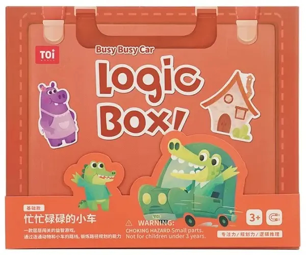 Joc de logică Toi World - Automobile aglomerate