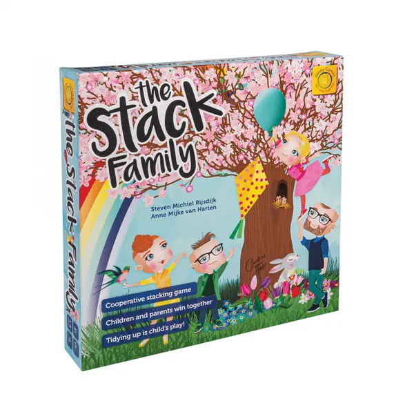 Joc de masa pentru copii - Familia Stack, +5 ani