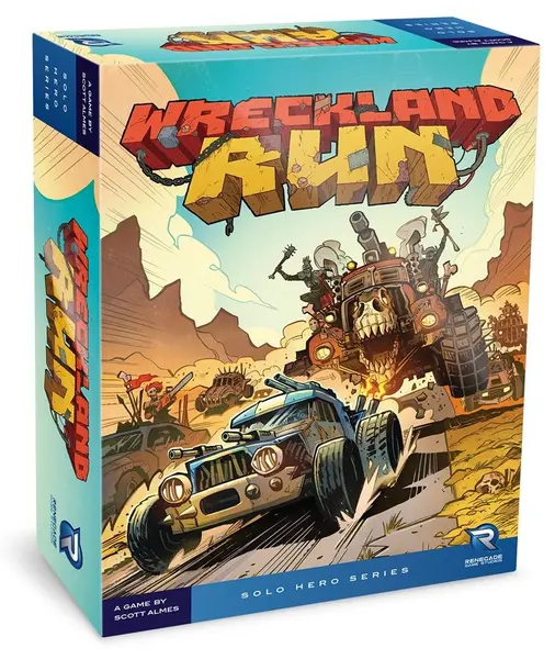Joc de masă solo Wreckland Run - Strategic