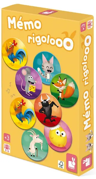 Joc de memorie Janod - Rigolooo