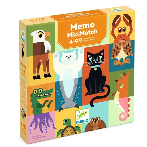 Joc de memorie Mix Match, Djeco
