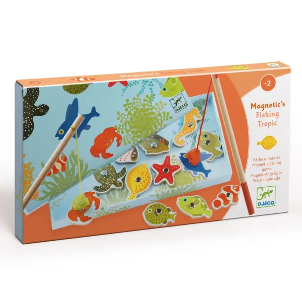 Joc de pescuit magnetic pesti tropicali Djeco