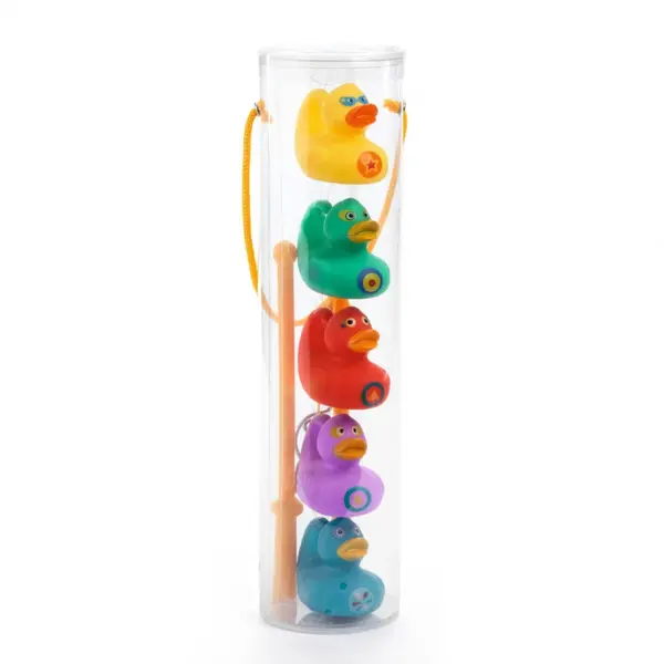 Joc de pescuit ratuste colorate pentru indemanare,plastic,+2 ani