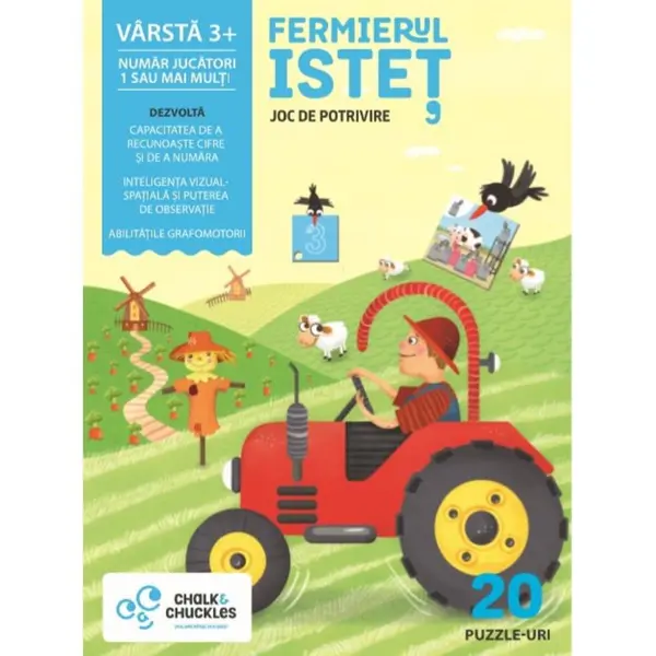Joc de potrivire - Fermierul istet | Chalk & Chuckles