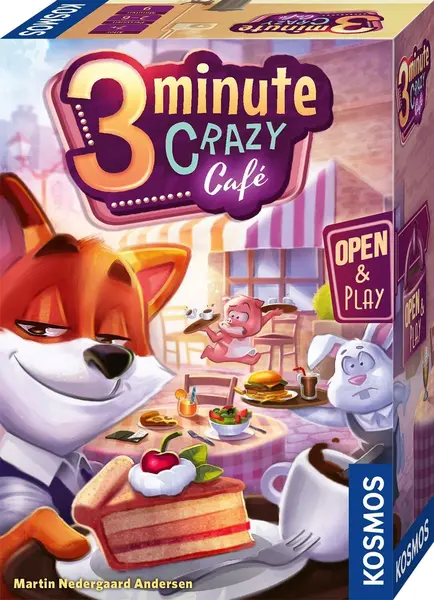 Joc de societate 3 Minute Crazy Cafe - De cooperare