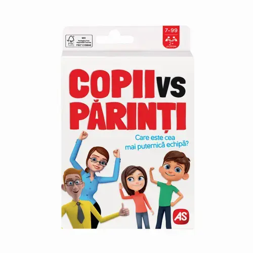 Joc de societate AS Games Copii vs Parinti