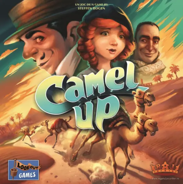 Joc de societate - Camel Up (RO/EN) | Lookout Games