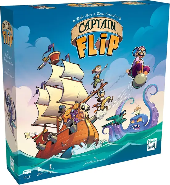 Joc de societate Captain Flip - Familial