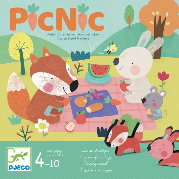 Joc de societate Djeco, PicNic 21.5 cm