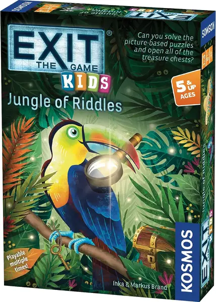 Joc de societate Exit kids: Jungle of Riddles - de copii