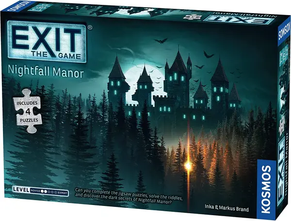 Joc de societate Exit: Nightfall Manor PUZZLE - Cooperativ