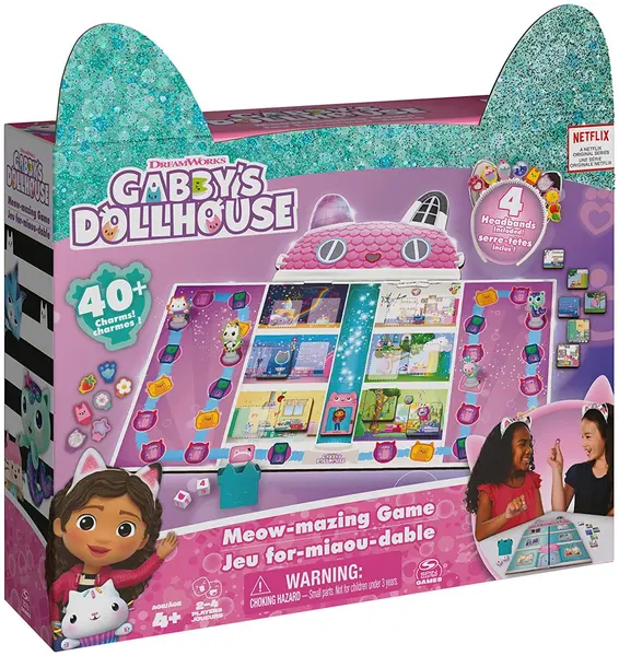 Joc de societate Gabby's Dollhouse - pentru copii