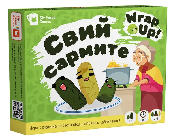 Joc de societate Împachetează sarmalele - de familie