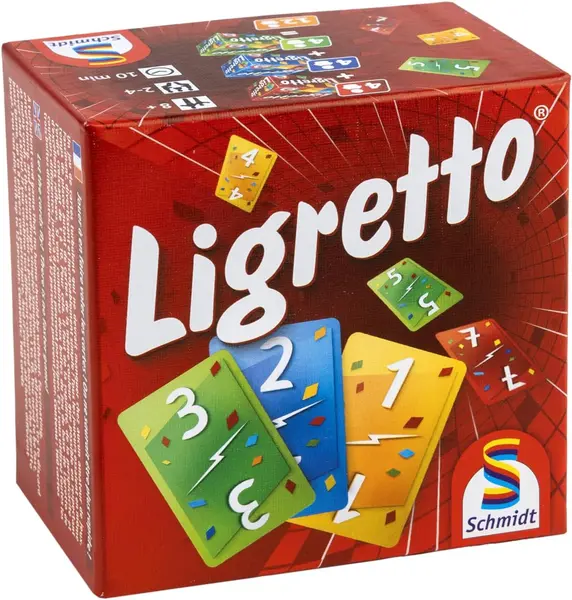Joc de societate Ligretto Card Game: Red Set - Familial