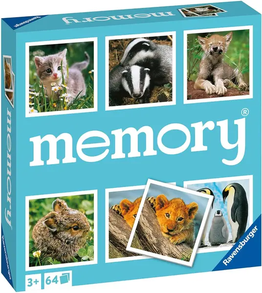 Joc de societate Memory: Animal Babies - Pentru copii
