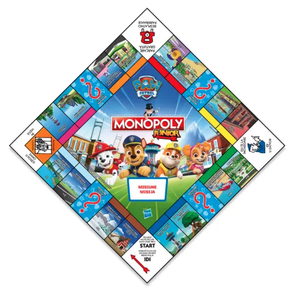 Joc de societate - Monopoly Patrula Catelusilor (RO) | Nickelodeon