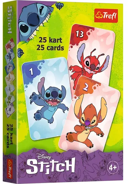 Joc de societate Old Maid: Stitch - Pentru copii