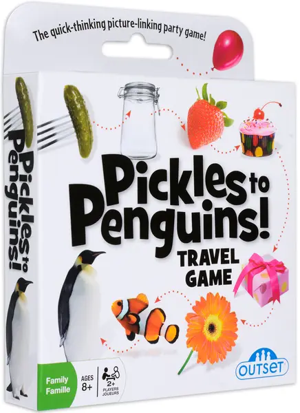 Joc de societate Outset Media - De la castraveti la pinguini, Travel Game