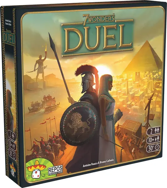 Joc de societate pentru doi 7 Wonders Duel (ediție engleză) - Strategie