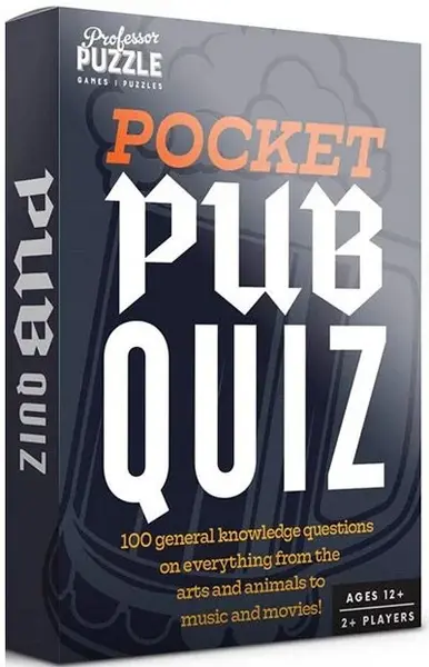 Joc de societate Professor Puzzle - Pocket Pub Quiz - Party