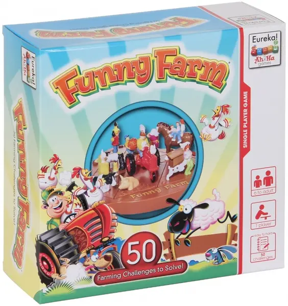 Joc de societate solo Funny Farm - Pentru copii