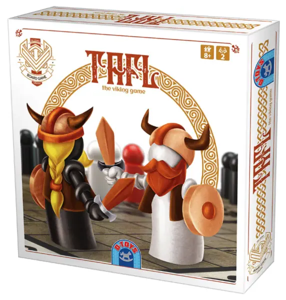 Joc de societate - Tafl: Jocul Viking | D-Toys