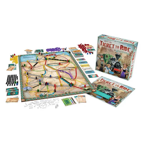 Joc de societate - Ticket to Ride: Germany (EN) | Days of Wonder
