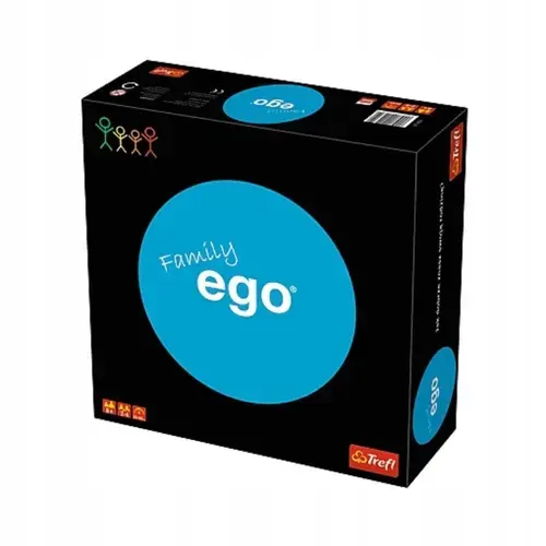 Joc de societate Trefl The Ego Family, 2-4 jucatori, Multicolor