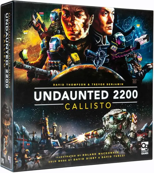Joc de societate Undaunted 2200: Callisto - Strategic