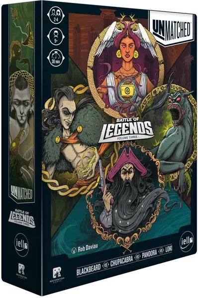 Joc de societate Unmatched Battle of Legends, Vol. 3 - Strategic