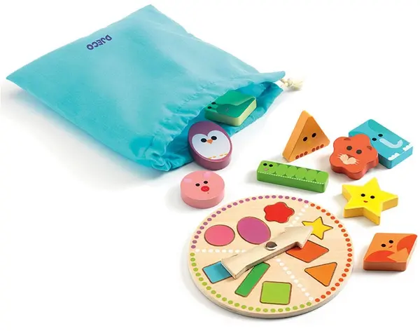 Joc din lemn Djeco - Tactilobasic