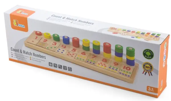 Joc educațional Viga - numărare