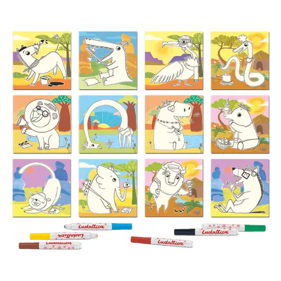 Joc educativ - Crea Dudu: Let's Color | Ludattica
