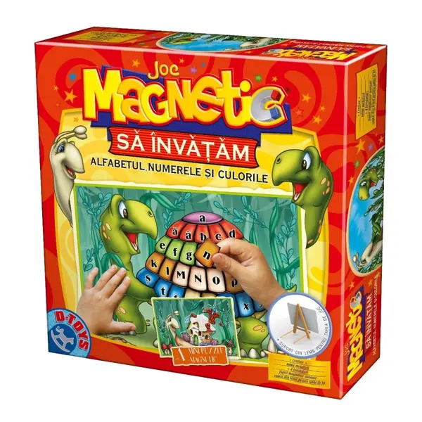 Joc Educativ, D-Toys, Testoasa Fermecata, cu Litere si Numere