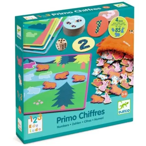 Joc educativ Eduludo primele cifre, Djeco