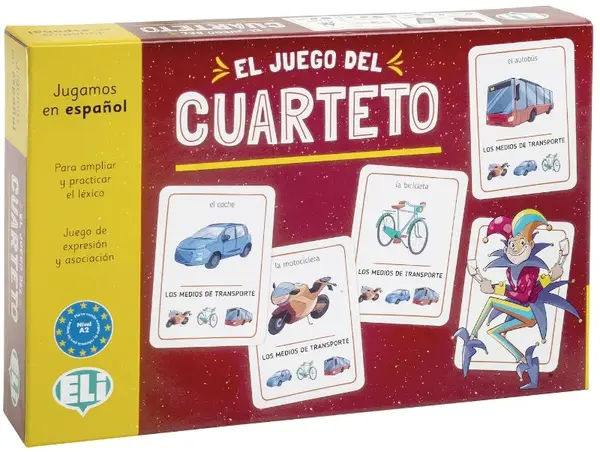 Joc educativ El juego del Cuarteto (Limba Spaniolă)