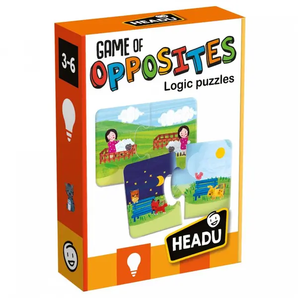Joc educativ Headu Stem Jocul Lucrurilor Opuse