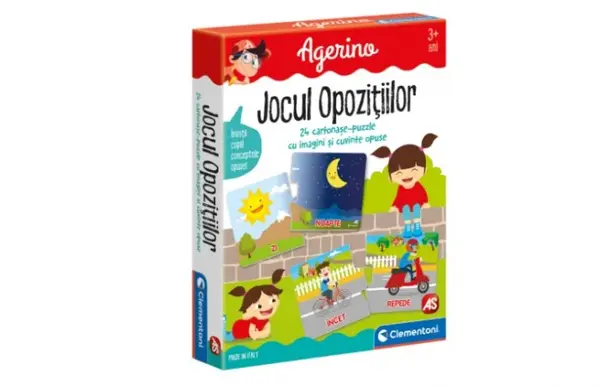 Joc educativ- Jocul Opozitiilor, Antonime