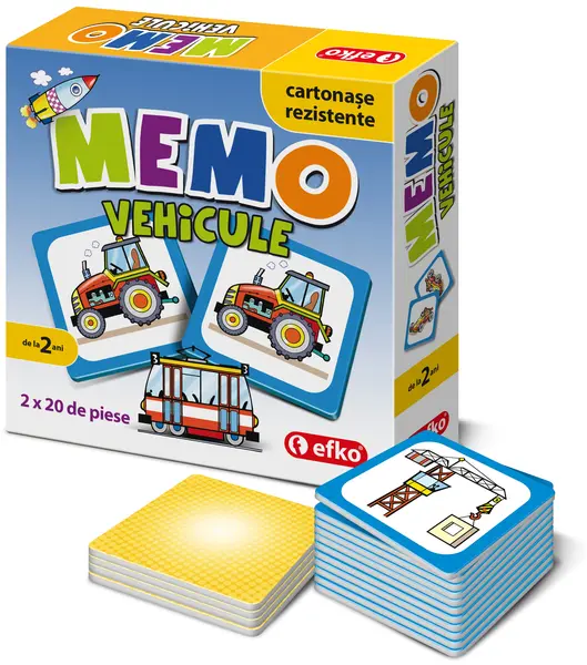 Joc educativ - Memo Vehicule | Star-E
