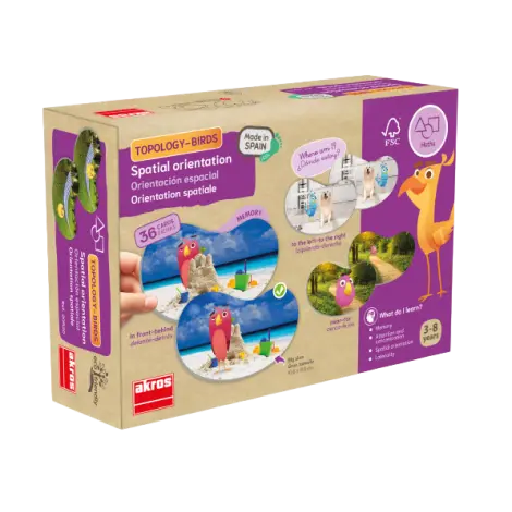 Joc educativ Orientarea in spatiu Pasarile