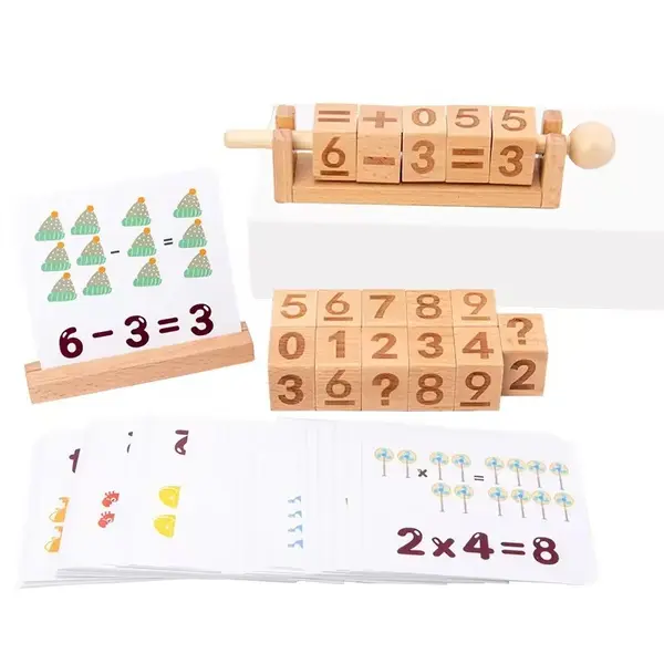 Joc educativ potriveste numerele - invatare matematica copii 3 ani+