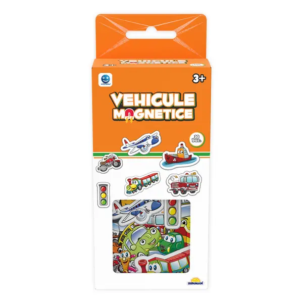 Joc educativ Smile Games, Vehicule magnetice