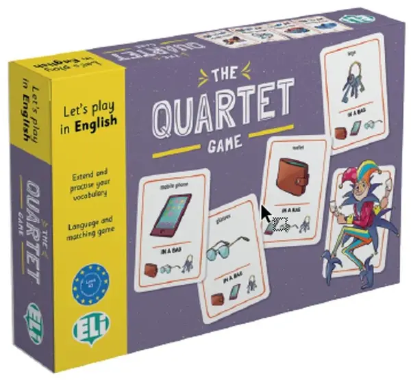 Joc educativ The Quartet Game (Limba engleză)