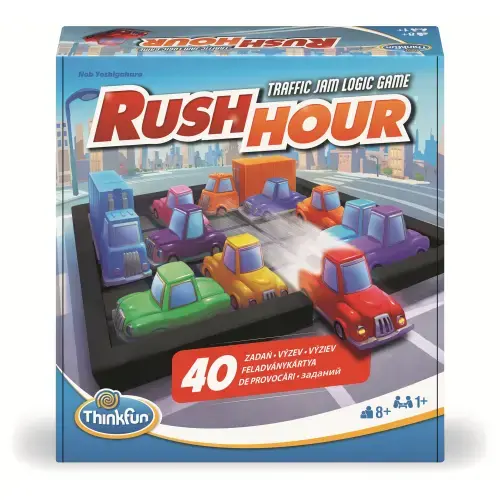 Joc educativ Thinkfun - Rush Hour, +1 jucator, +8 ani
