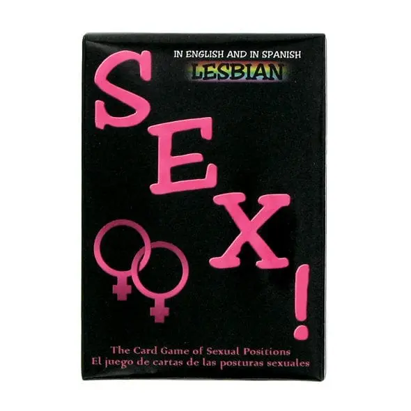 Joc erotic Kheper Games – Sex! Lesbian, pentru cupluri de femei, versiune engleză-spaniolă