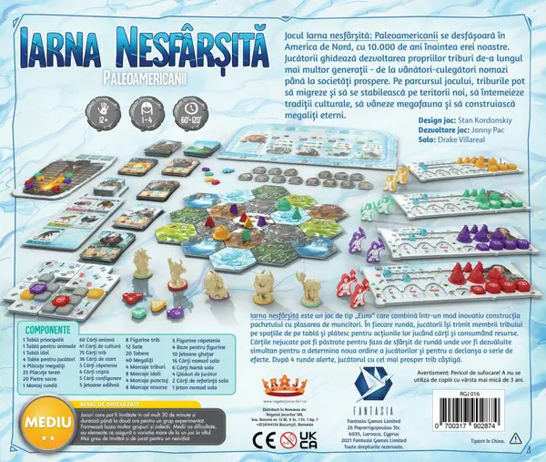Joc - Iarna Nesfarsita: Paleoamericanii | Fantasia Games