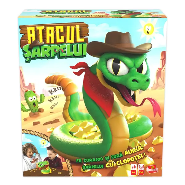 Joc interactiv, Goliath, Atacul sarpelui