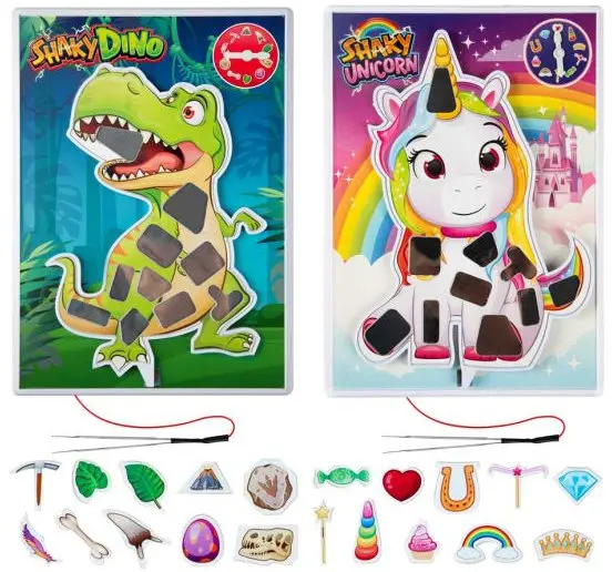 Joc interactiv Toi Toys - Dino tremurător/Unicorn, sortiment