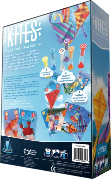 Joc - Kites - Hai sa inaltam zmeie! | Ideal Board Games