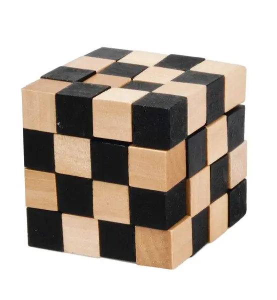 Joc logic IQ din lemn Anaconda 6 cm